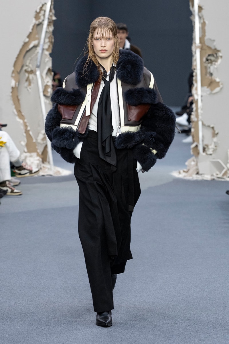 sacai Fall/Winter 2026 Paris Fashion Week Collection runway chitose abe levi's apc