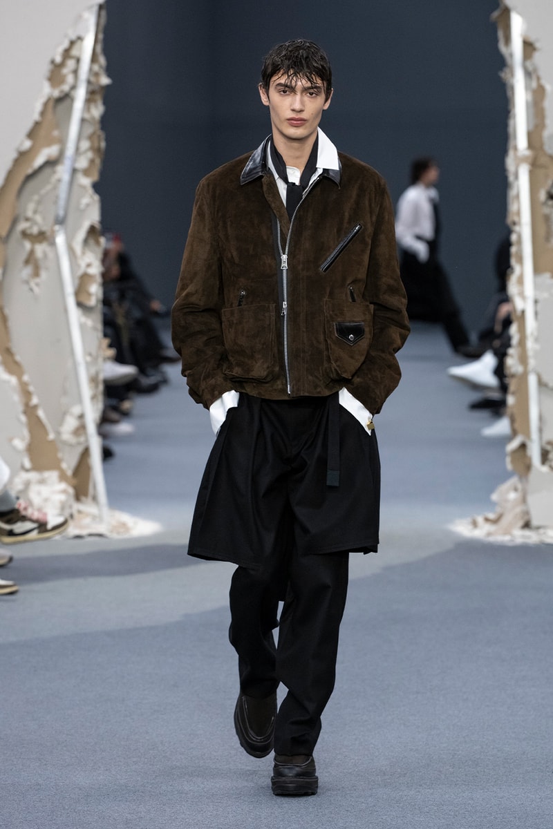 sacai Fall/Winter 2026 Paris Fashion Week Collection runway chitose abe levi's apc