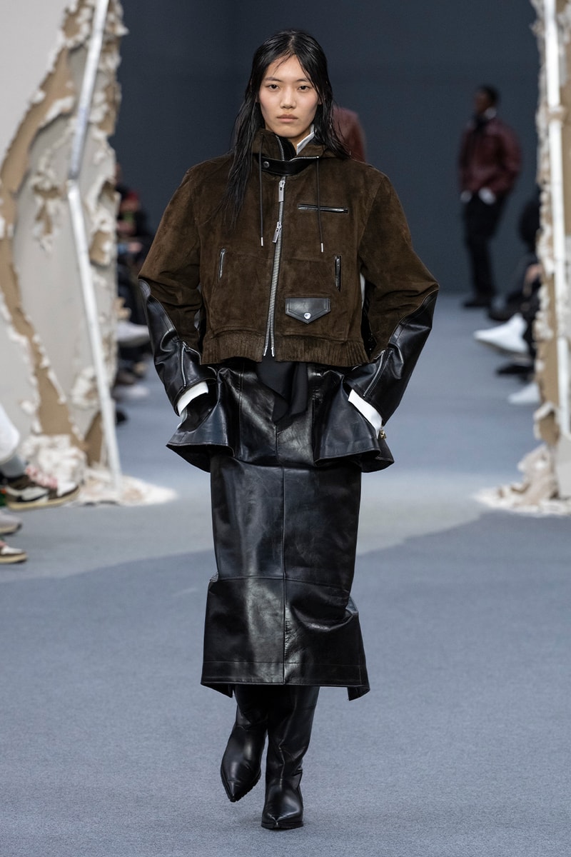 sacai Fall/Winter 2026 Paris Fashion Week Collection runway chitose abe levi's apc