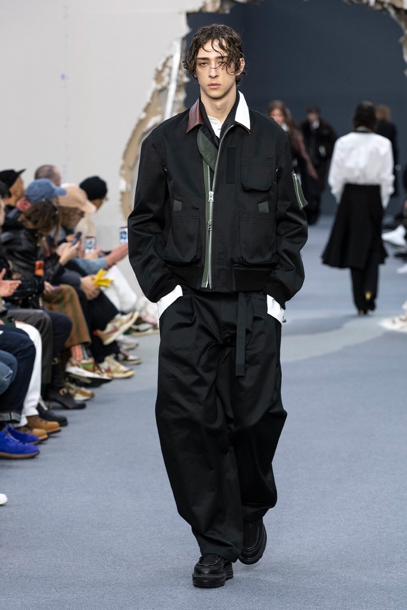 sacai Fall/Winter 2026 Paris Fashion Week Collection runway chitose abe levi's apc
