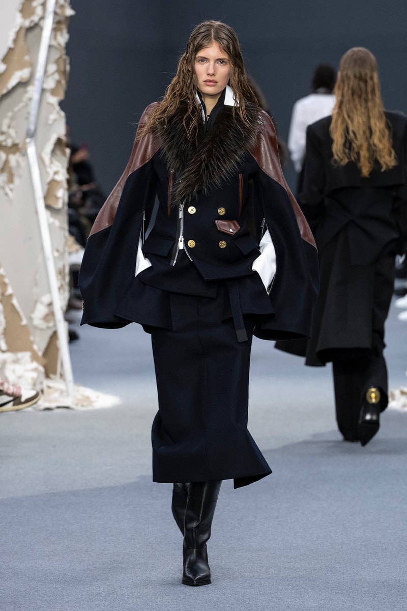 sacai Fall/Winter 2026 Paris Fashion Week Collection runway chitose abe levi's apc