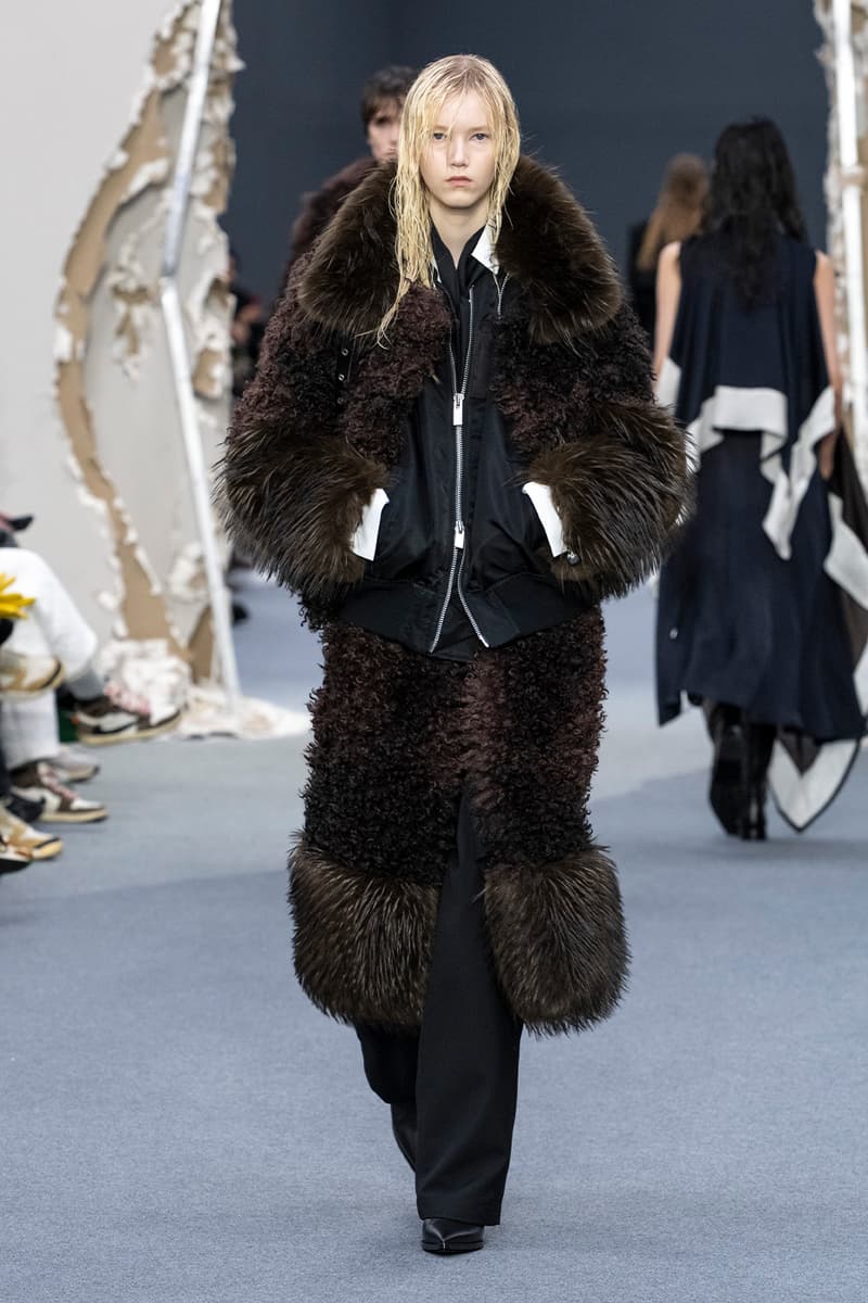 sacai Fall/Winter 2026 Paris Fashion Week Collection runway chitose abe levi's apc