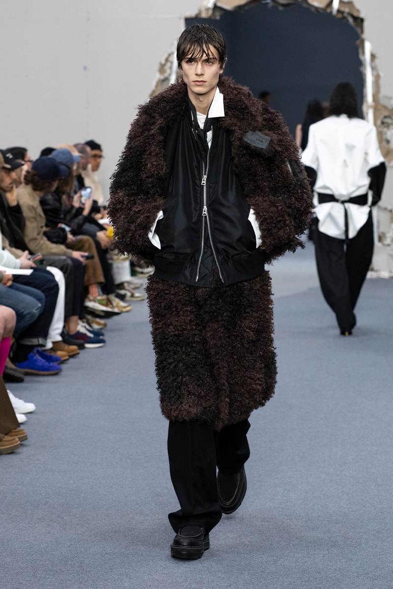 sacai Fall/Winter 2026 Paris Fashion Week Collection runway chitose abe levi's apc