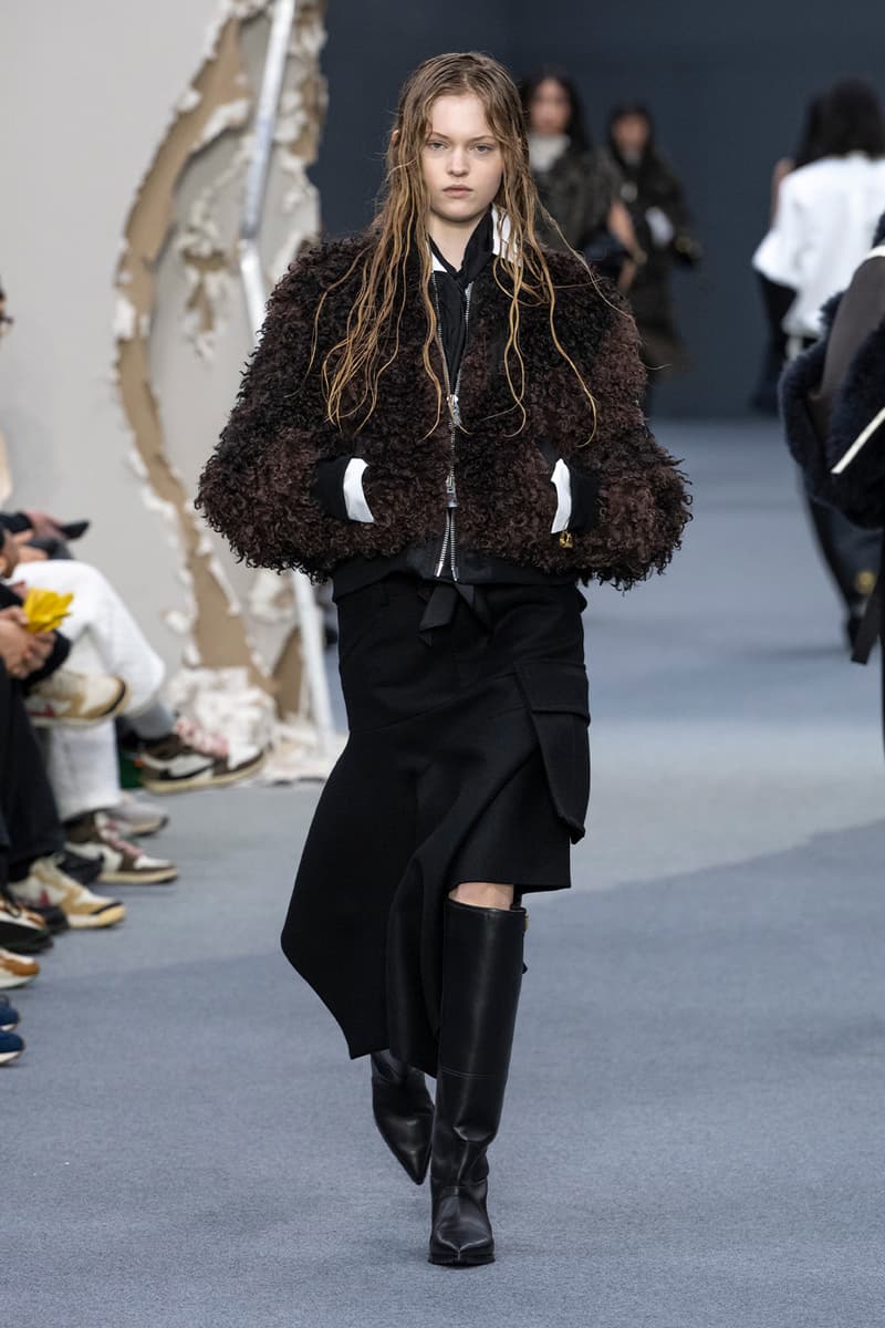 sacai Fall/Winter 2026 Paris Fashion Week Collection runway chitose abe levi's apc