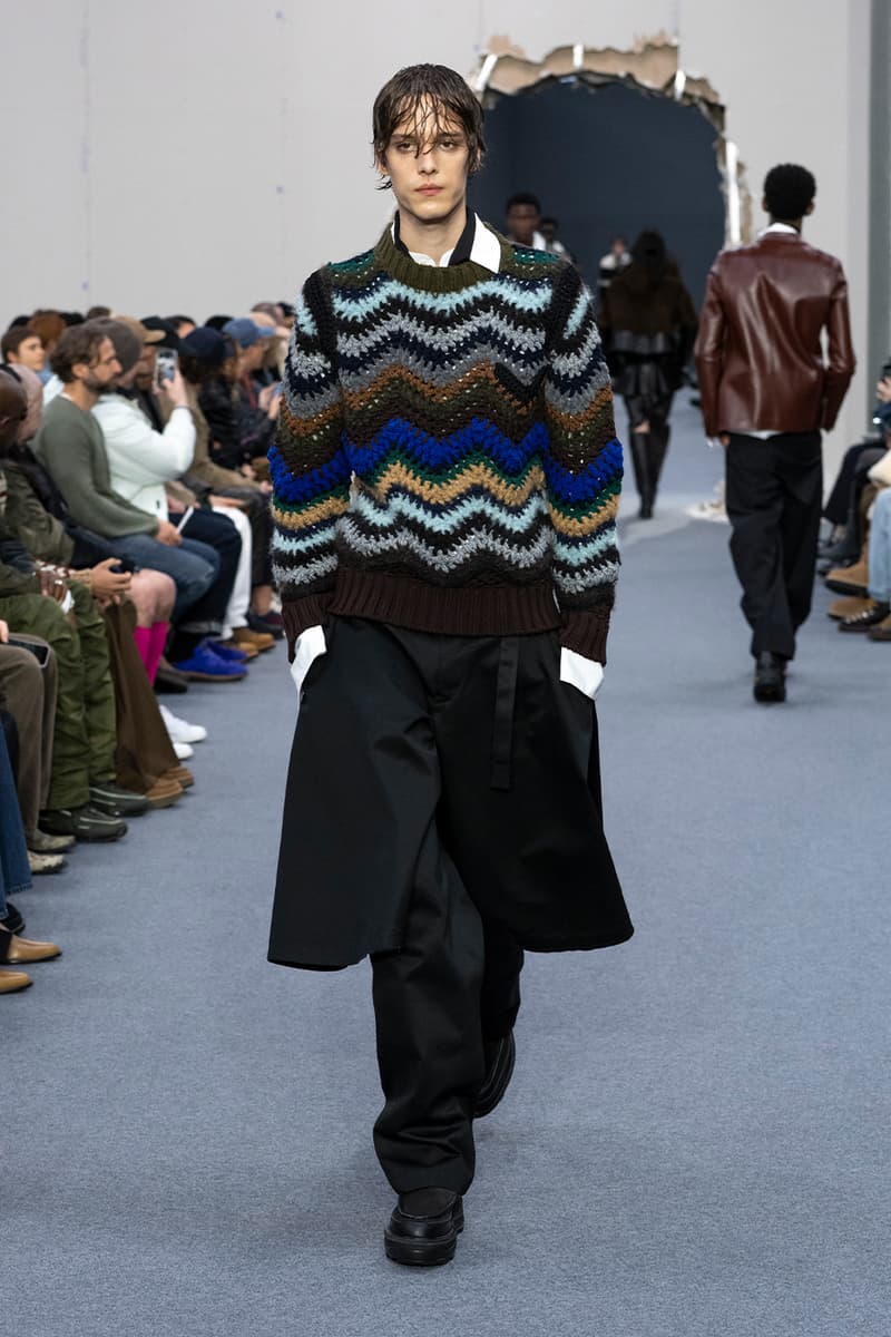 sacai Fall/Winter 2026 Paris Fashion Week Collection runway chitose abe levi's apc