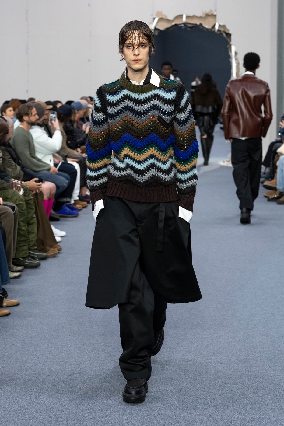 sacai Fall/Winter 2026 Paris Fashion Week Collection runway chitose abe levi's apc