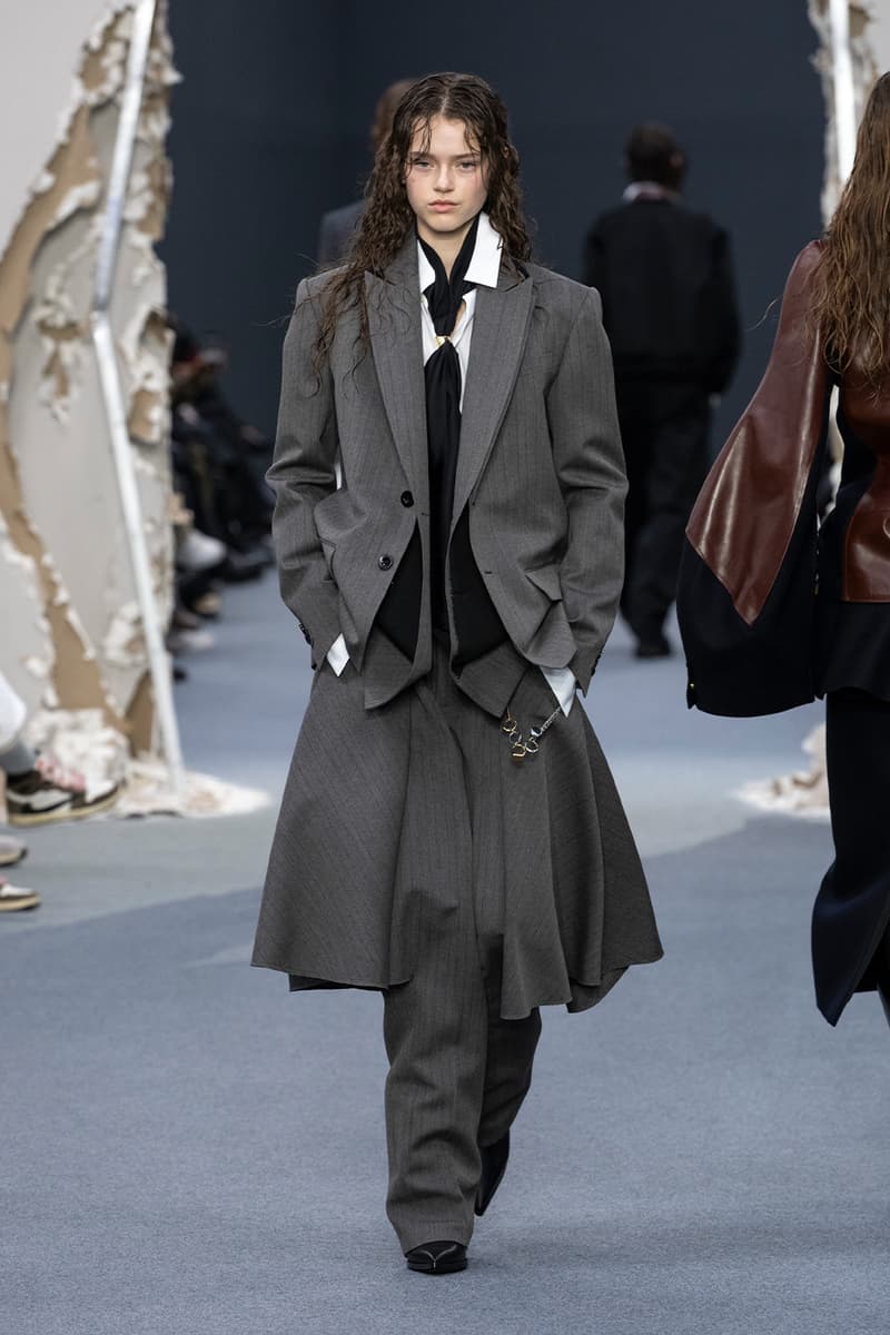 sacai Fall/Winter 2026 Paris Fashion Week Collection runway chitose abe levi's apc