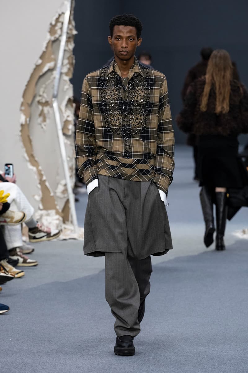 sacai Fall/Winter 2026 Paris Fashion Week Collection runway chitose abe levi's apc