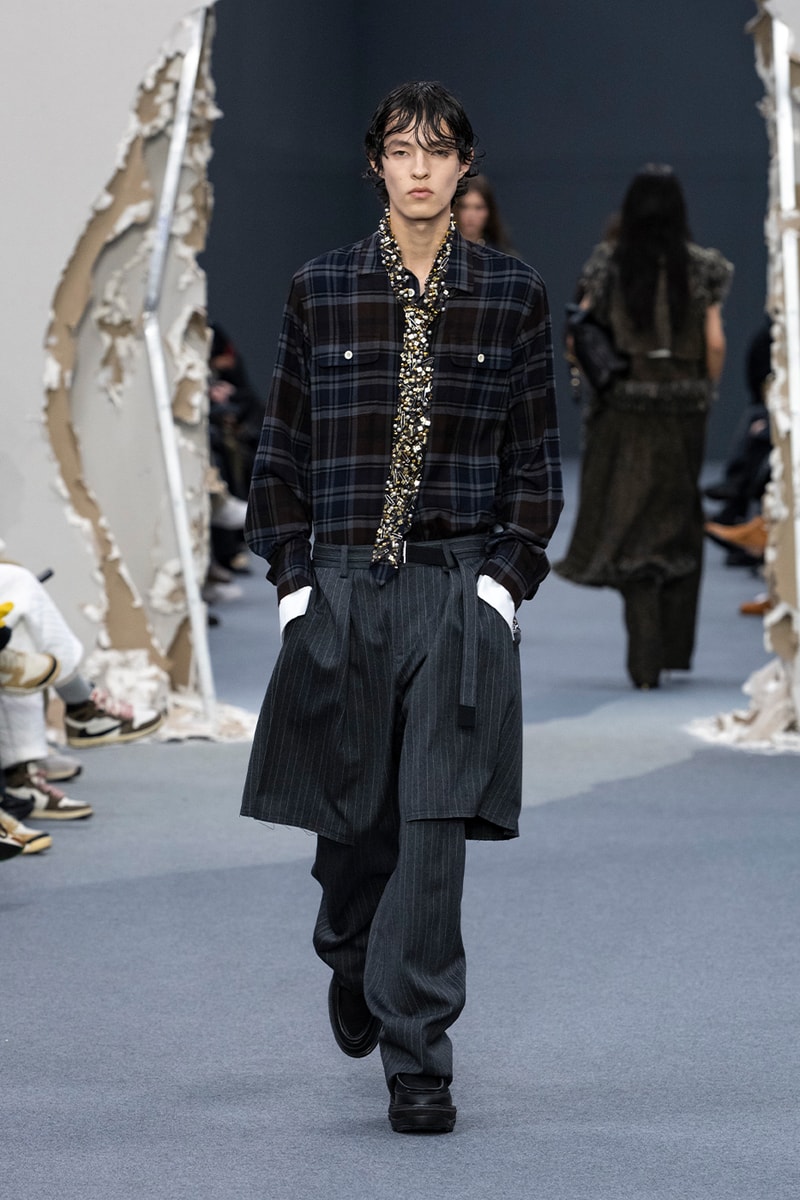 sacai Fall/Winter 2026 Paris Fashion Week Collection runway chitose abe levi's apc