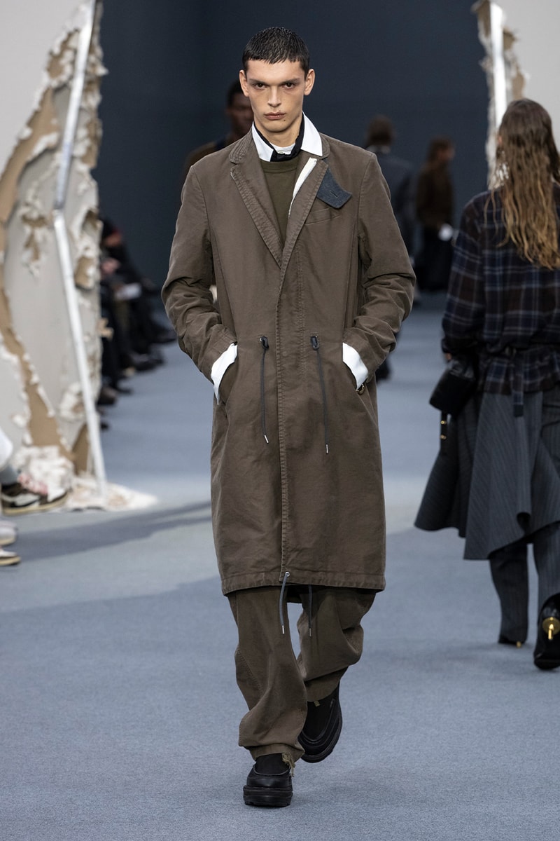 sacai Fall/Winter 2026 Paris Fashion Week Collection runway chitose abe levi's apc
