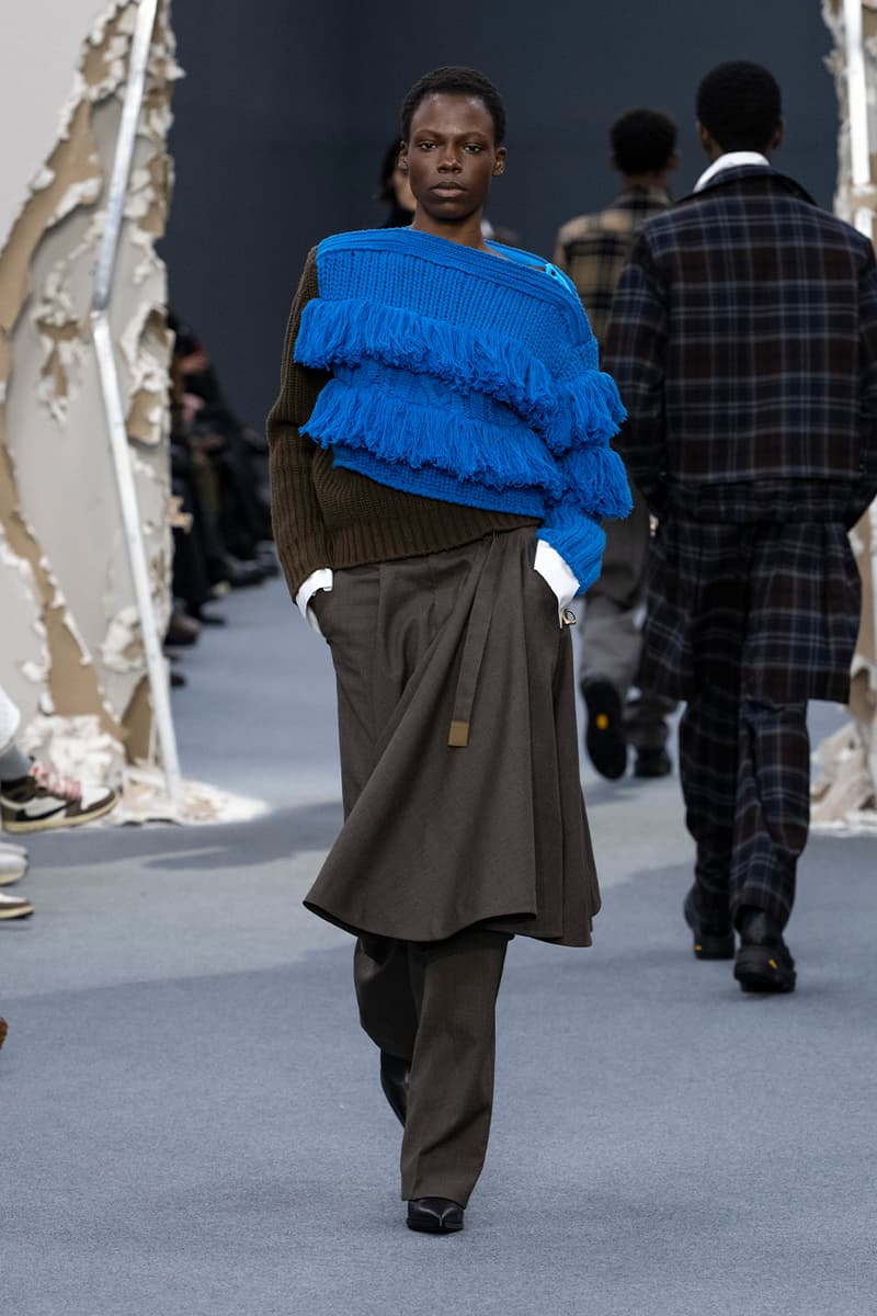 sacai Fall/Winter 2026 Paris Fashion Week Collection runway chitose abe levi's apc