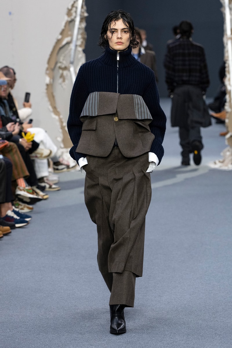 sacai Fall/Winter 2026 Paris Fashion Week Collection runway chitose abe levi's apc