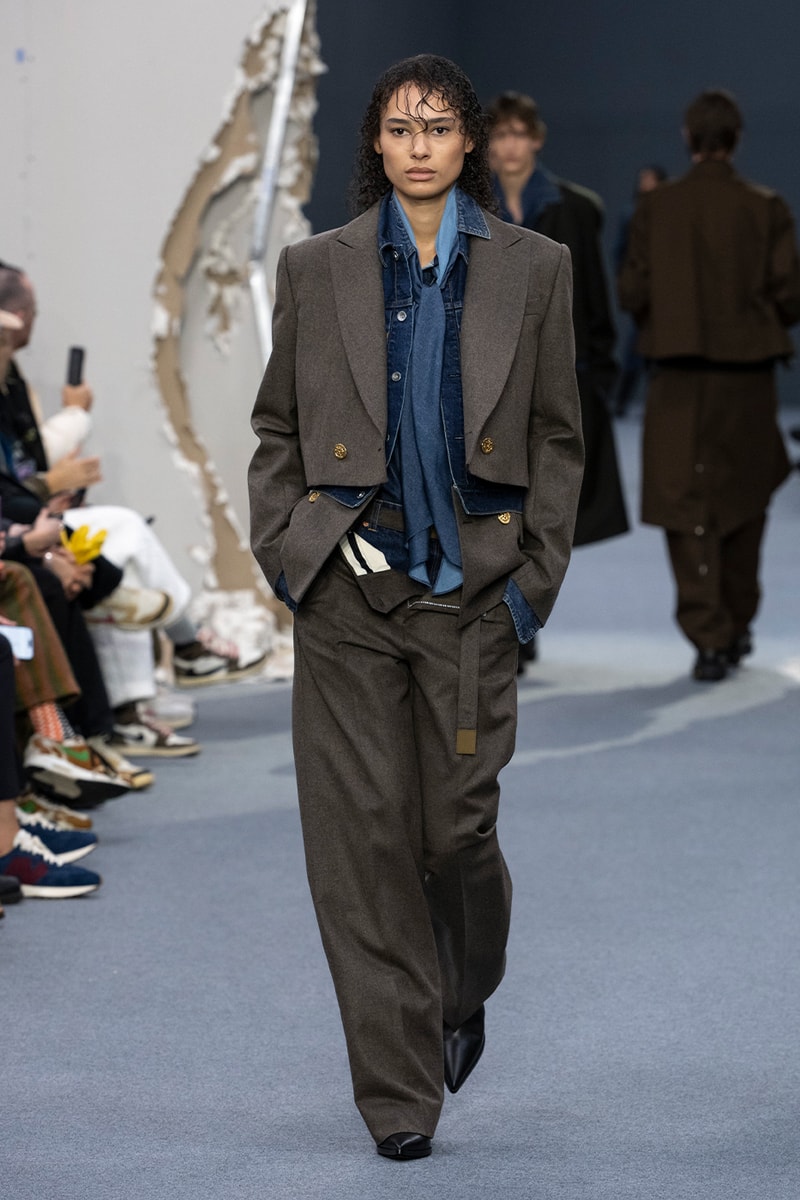 sacai Fall/Winter 2026 Paris Fashion Week Collection runway chitose abe levi's apc