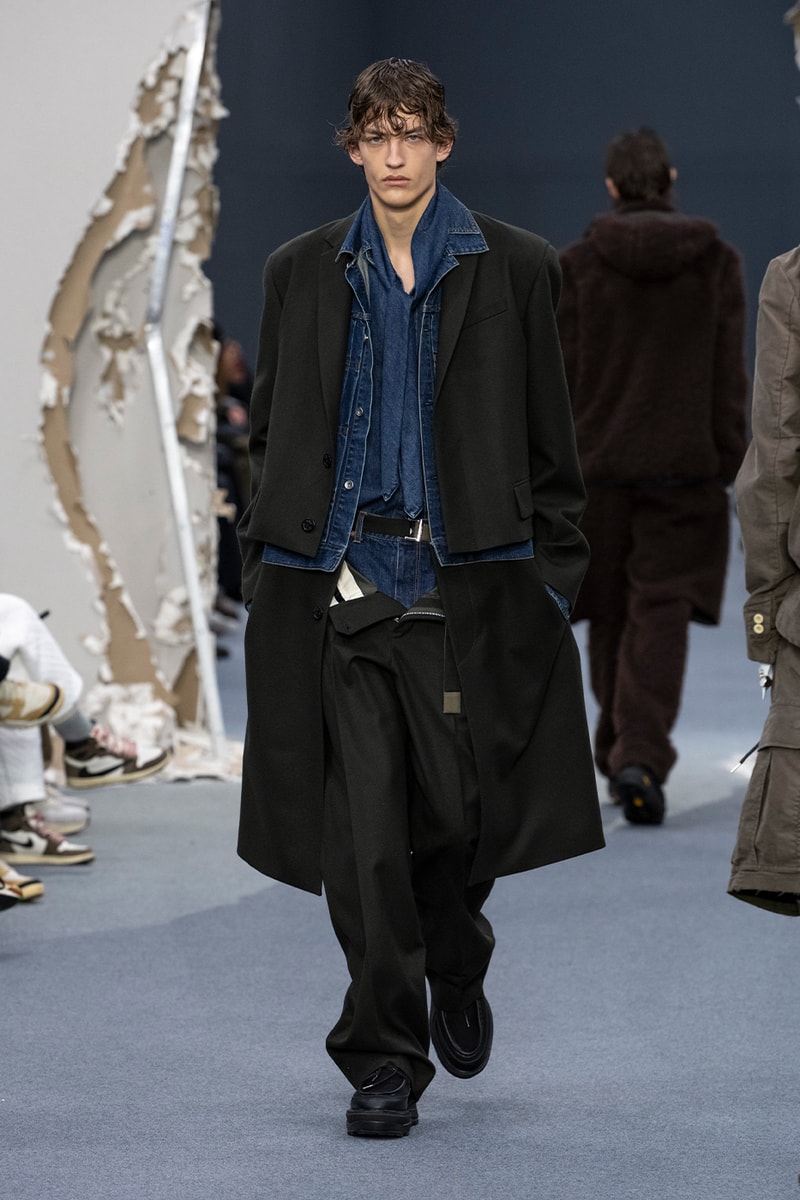 sacai Fall/Winter 2026 Paris Fashion Week Collection runway chitose abe levi's apc