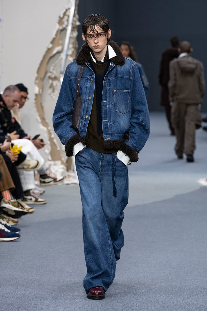 sacai Fall/Winter 2026 Paris Fashion Week Collection runway chitose abe levi's apc