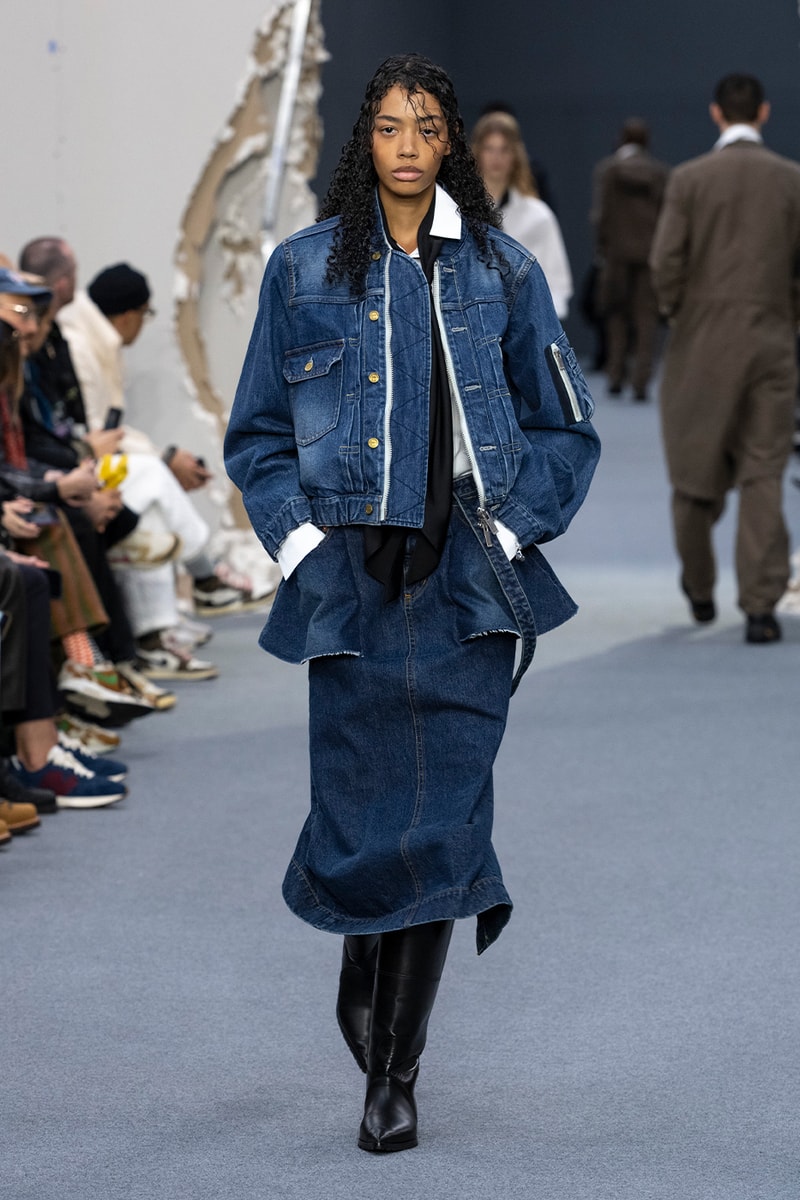 sacai Fall/Winter 2026 Paris Fashion Week Collection runway chitose abe levi's apc