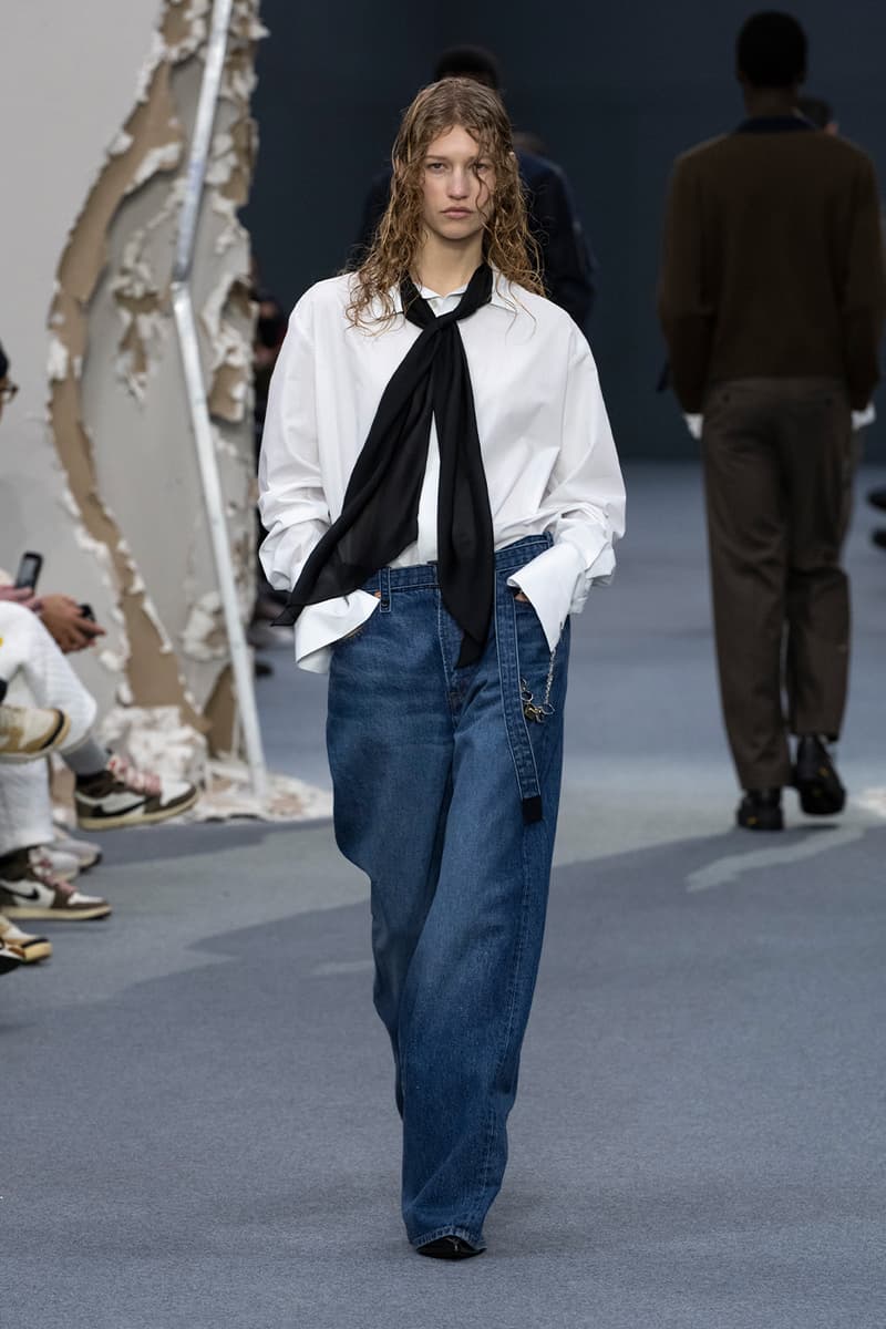 sacai Fall/Winter 2026 Paris Fashion Week Collection runway chitose abe levi's apc