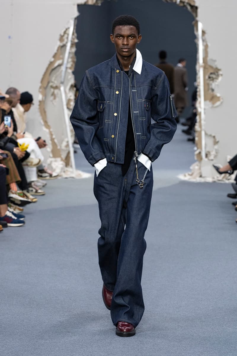 sacai Fall/Winter 2026 Paris Fashion Week Collection runway chitose abe levi's apc