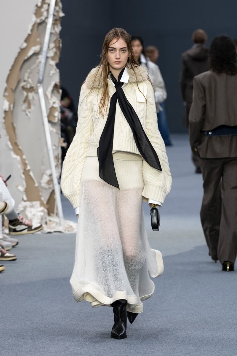 sacai Fall/Winter 2026 Paris Fashion Week Collection runway chitose abe levi's apc