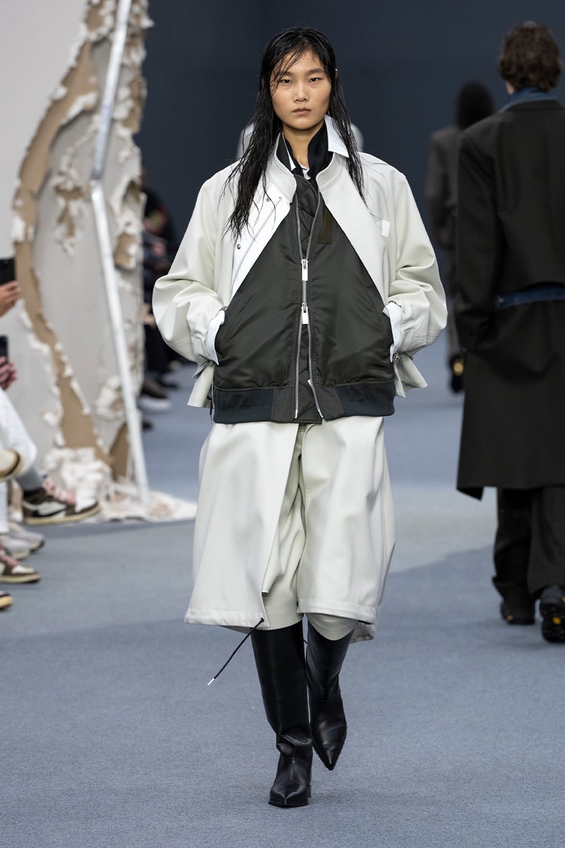 sacai Fall/Winter 2026 Paris Fashion Week Collection runway chitose abe levi's apc