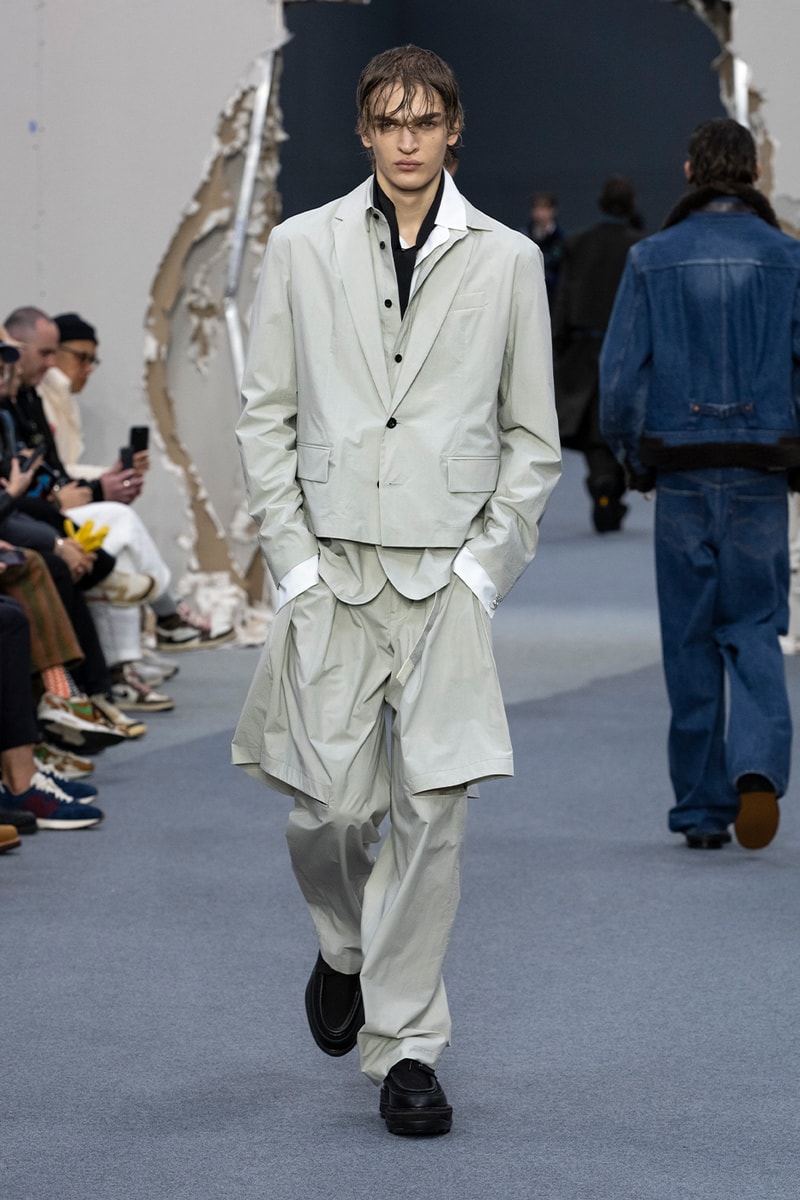 sacai Fall/Winter 2026 Paris Fashion Week Collection runway chitose abe levi's apc
