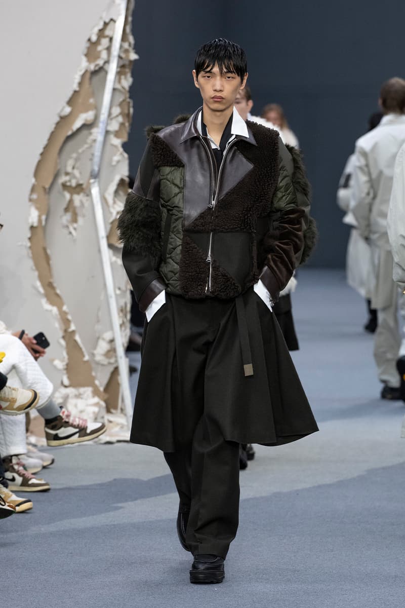 sacai Fall/Winter 2026 Paris Fashion Week Collection runway chitose abe levi's apc