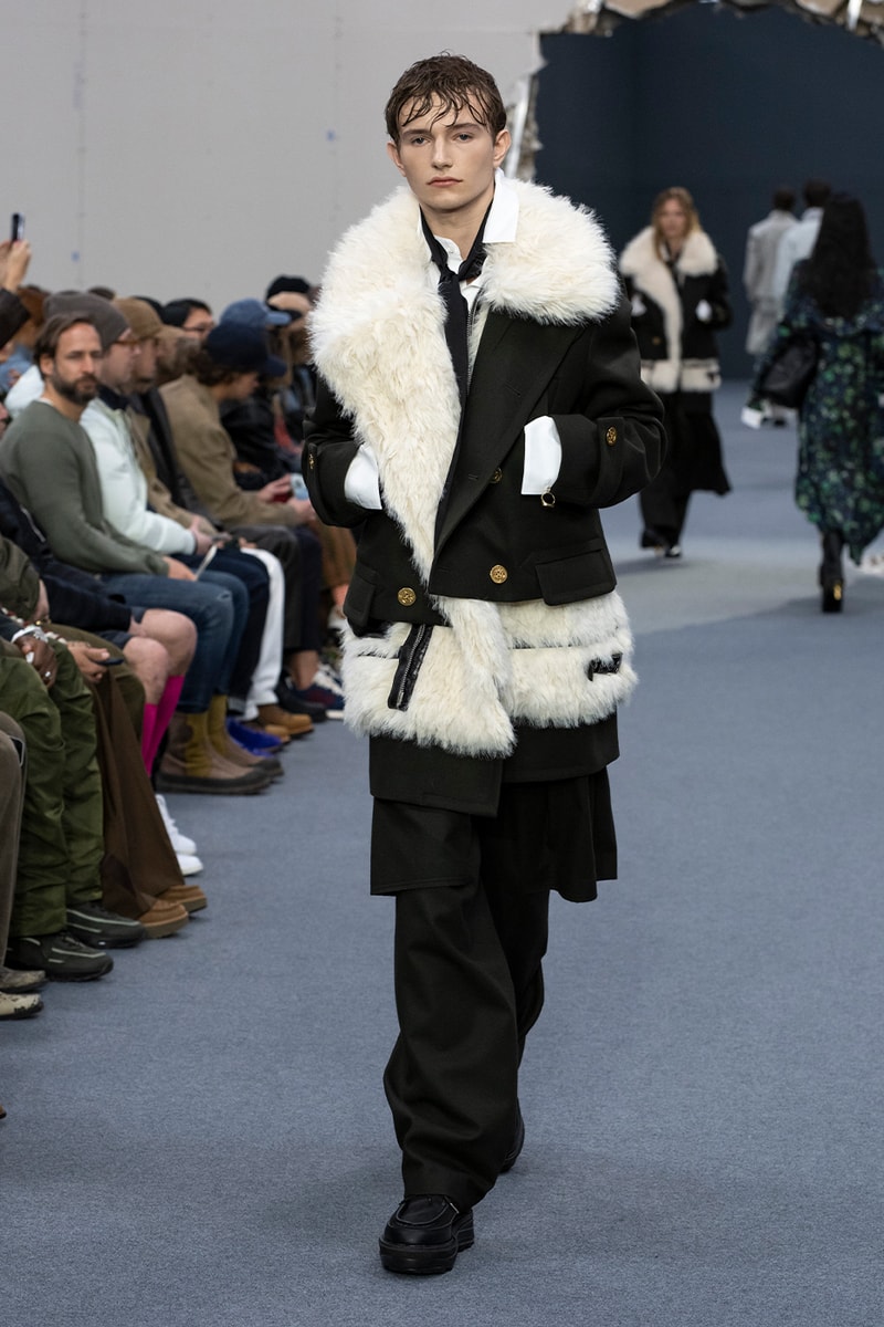 sacai Fall/Winter 2026 Paris Fashion Week Collection runway chitose abe levi's apc