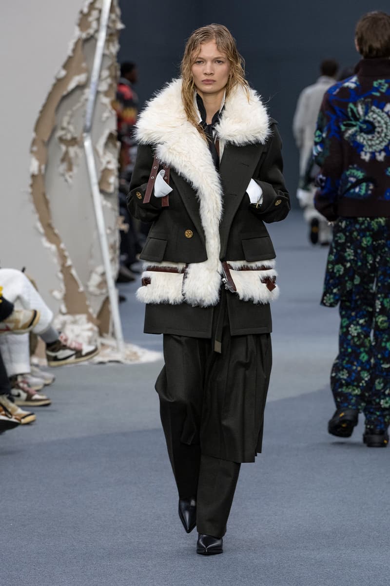 sacai Fall/Winter 2026 Paris Fashion Week Collection runway chitose abe levi's apc