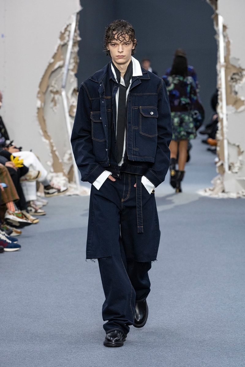sacai Fall/Winter 2026 Paris Fashion Week Collection runway chitose abe levi's apc