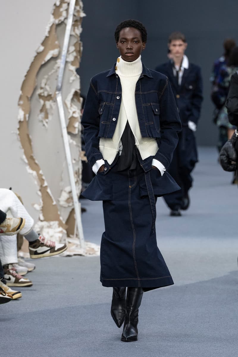 sacai Fall/Winter 2026 Paris Fashion Week Collection runway chitose abe levi's apc
