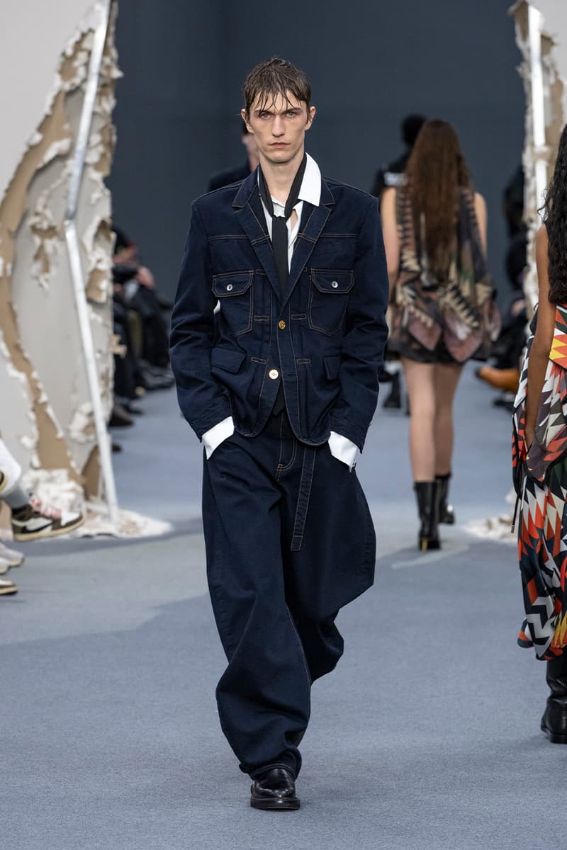 sacai Fall/Winter 2026 Paris Fashion Week Collection runway chitose abe levi's apc