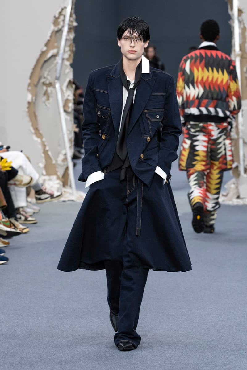 sacai Fall/Winter 2026 Paris Fashion Week Collection runway chitose abe levi's apc