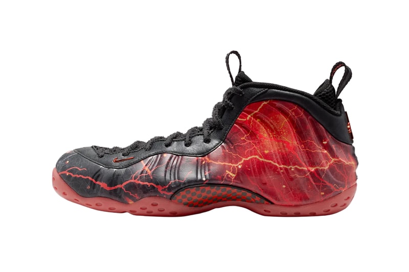 Stranger Things Nike Air Foamposite One Black Bright Crimson Off Noir IR7336-001 Release Info