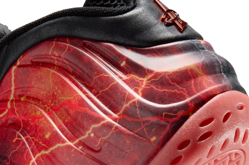 Stranger Things Nike Air Foamposite One Black Bright Crimson Off Noir IR7336-001 Release Info