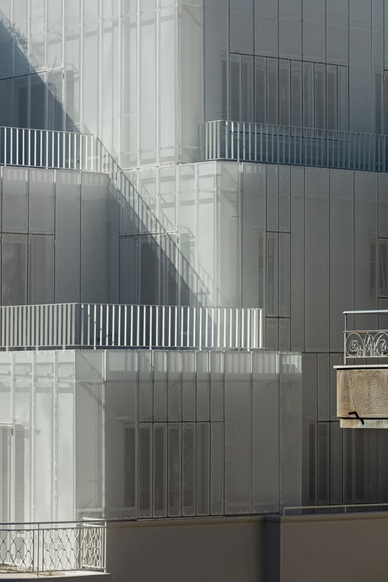 Arid “Veil” 1951 Corner Building Patissia District Athens Architecture Design 