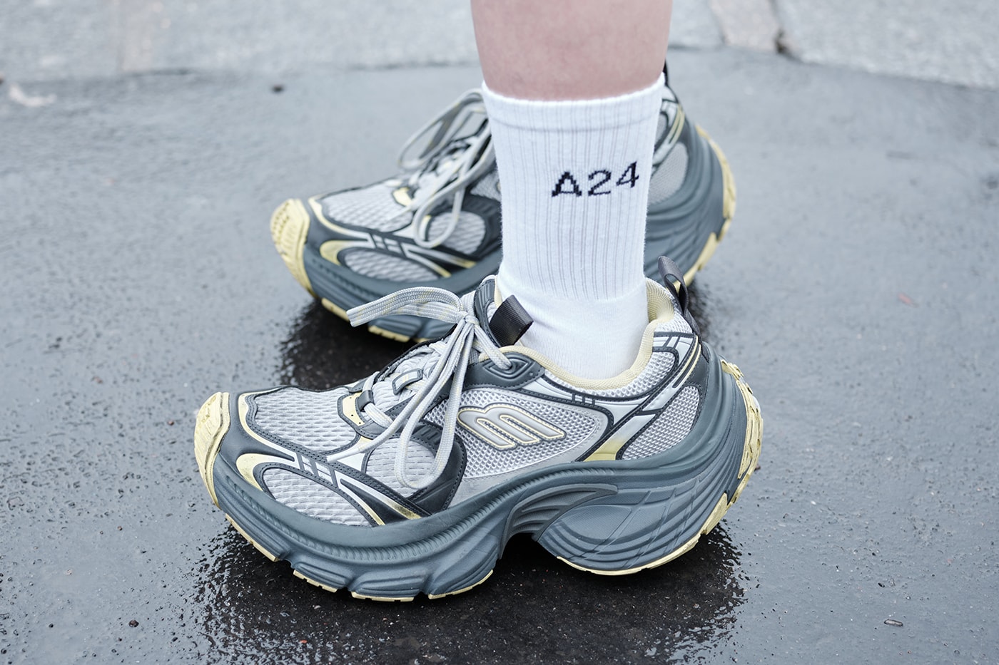 Best Footwear Trends at Paris Fashion Week Men's FW26 nike cdghp comme des garcons asics salomon spunge osmosis carhartt wip