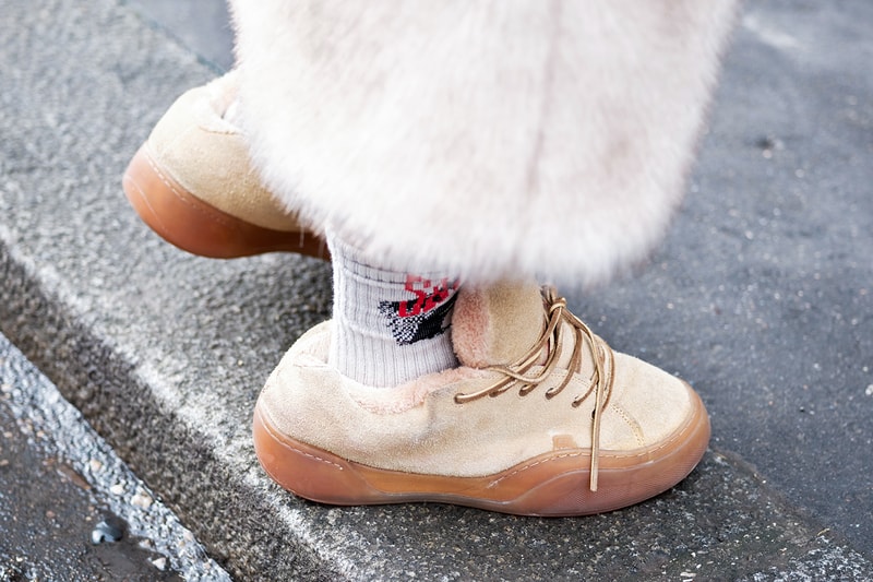 Best Footwear Trends at Paris Fashion Week Men's FW26 nike cdghp comme des garcons asics salomon spunge osmosis carhartt wip
