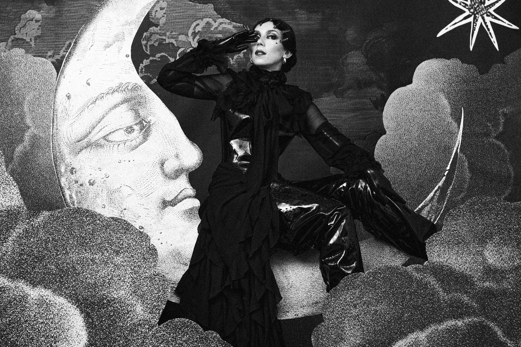 jana frost collage set design installation editorial fashion contemporary art