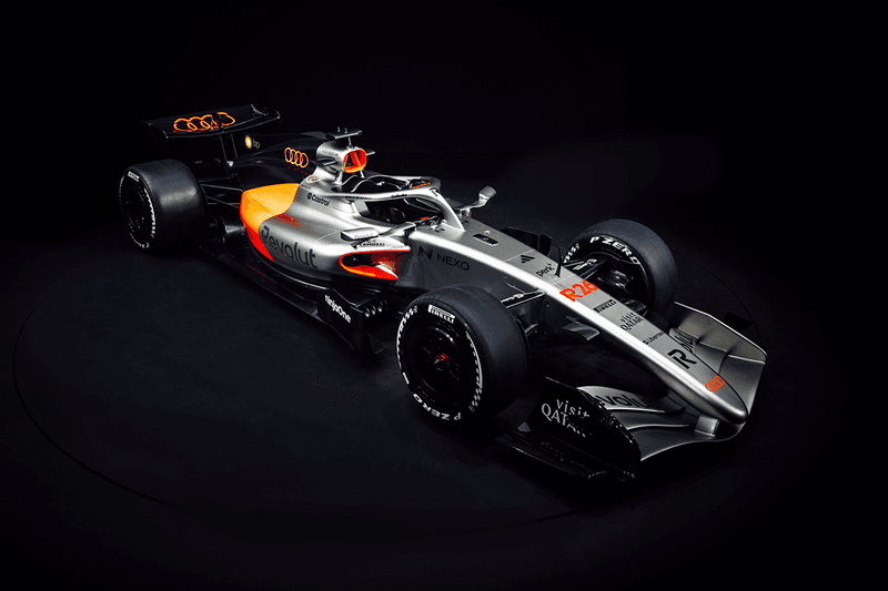 Audi Revolut F1 Team Unveils Visual Identity Debut Formula One Season ferrari williams grand prix formula 1 mclaren Nico Hulkenberg Gabriel Bortoleto