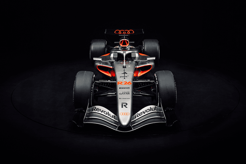 Audi Revolut F1 Team Unveils Visual Identity Debut Formula One Season ferrari williams grand prix formula 1 mclaren Nico Hulkenberg Gabriel Bortoleto