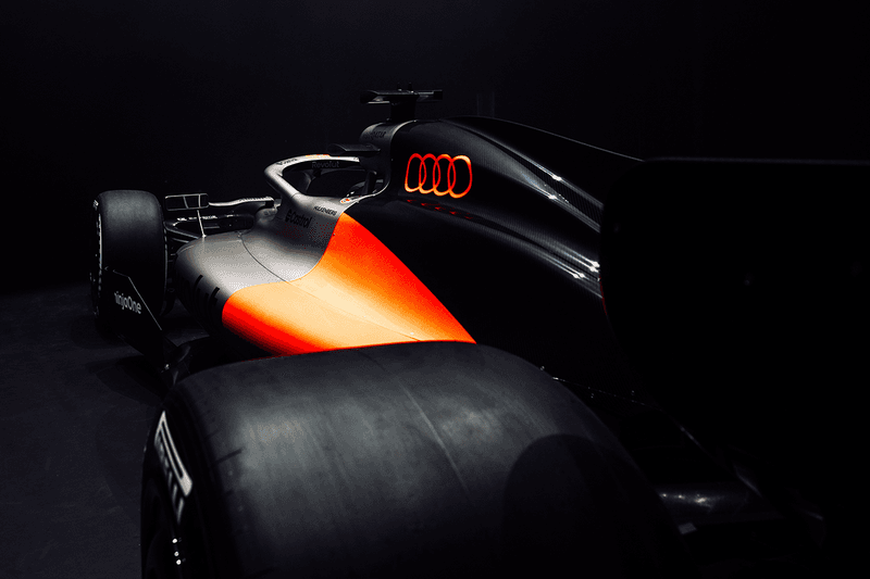 Audi Revolut F1 Team Unveils Visual Identity Debut Formula One Season ferrari williams grand prix formula 1 mclaren Nico Hulkenberg Gabriel Bortoleto