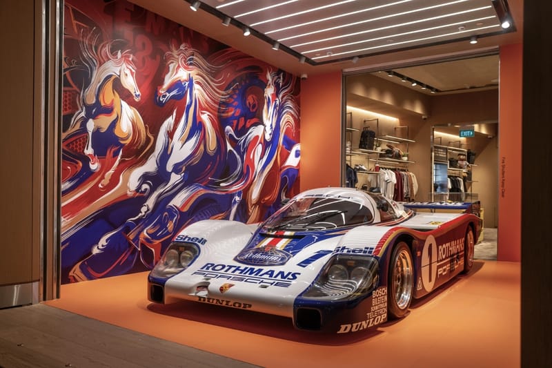 Priscilla Tey Paints Porsche’s Path Into the Year of the Horse