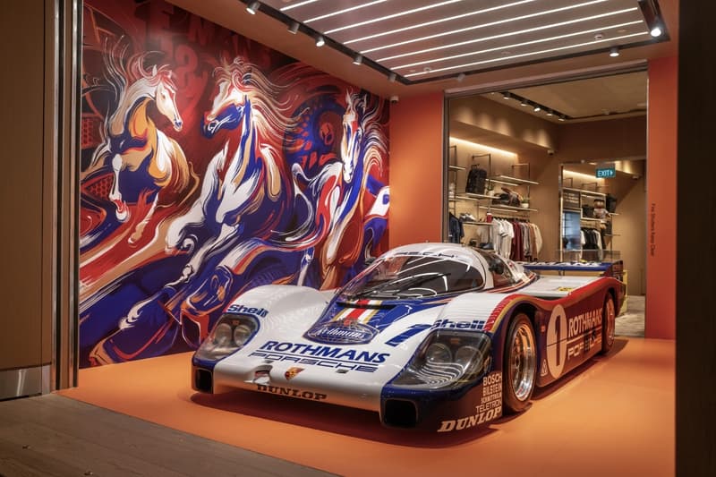 Porsche Priscilla Tey Lunar New Year Mural Year of the Horse Singapore Art SG Jewel Changi Airport