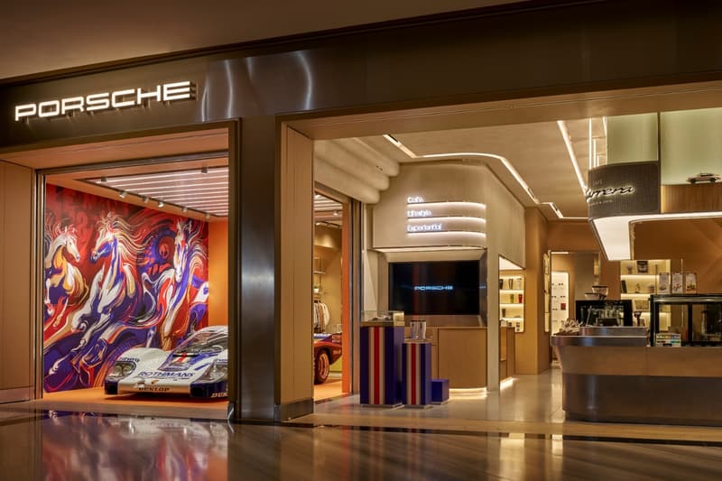 Porsche Priscilla Tey Lunar New Year Mural Year of the Horse Singapore Art SG Jewel Changi Airport