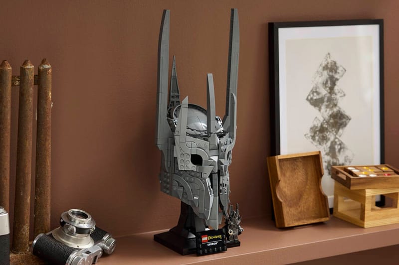 Forged in Plastic: LEGO Brings ‘The Lord of the Rings:’ Sauron's Helmet to Your Living Room