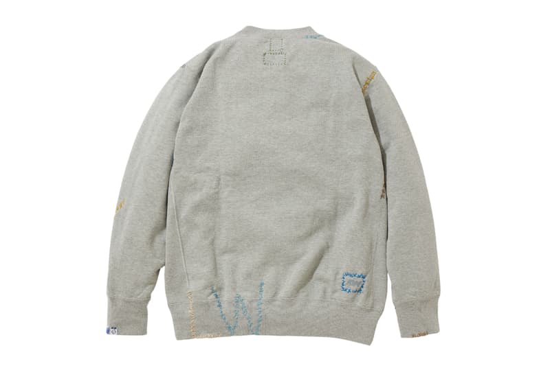 SASHIKO GALS KUON LOOPWHEELER Sweatshirt collaboration Release Info