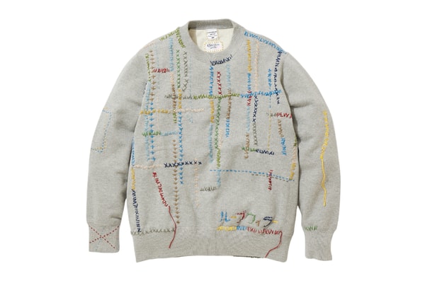 SASHIKO GALS KUON LOOPWHEELER Sweatshirt collaboration Release Info