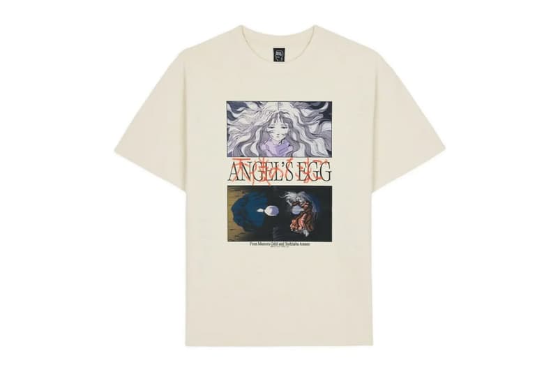 angels egg tenshi no tamago 40th anniversary brain dead collaboration collection t-shirt release info