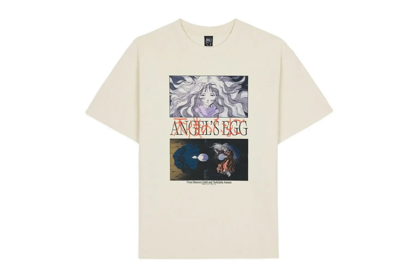 angels egg tenshi no tamago 40th anniversary brain dead collaboration collection t-shirt release info