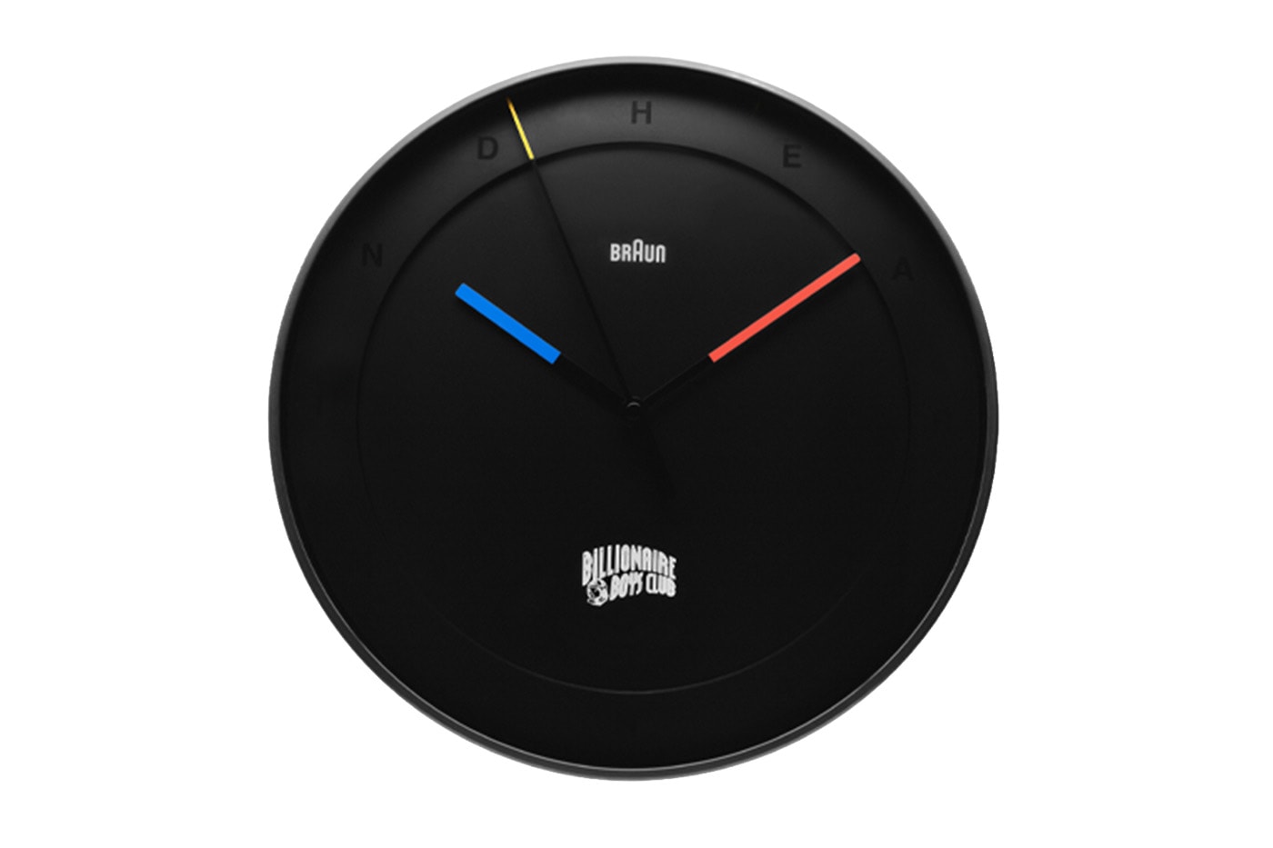 Billionaire Boys Club x Braun BC17 Wall Clock Collaboration Release Info